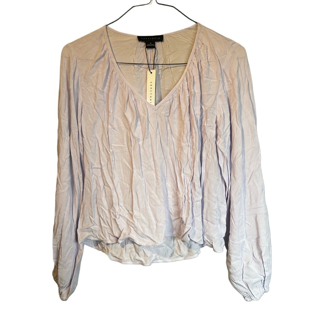 Sanctuary Light Lavender Blouse